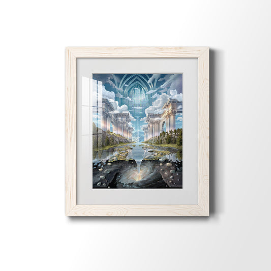 Genesis II - Premium Framed Print - Distressed Barnwood Frame - Ready to Hang