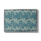Tulip (Teal), 1875 - Floater Framed Canvas Print