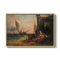 Fisherman's Family from Chioggia, 1838 - Floater Framed Canvas Print
