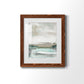Summer Teal I - Barnwood Framed Art Print