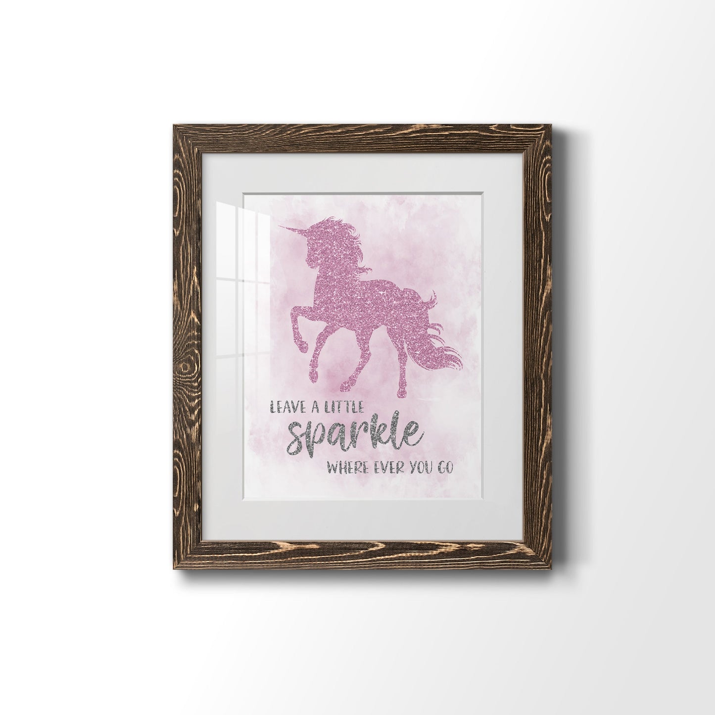 Sparkle - Premium Framed Print - Distressed Barnwood Frame - Ready to Hang