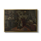 Interior, c. 1865-1870 - Floater Framed Canvas Print