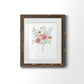 Whimsical Wildflowers II - Barnwood Framed Art Print