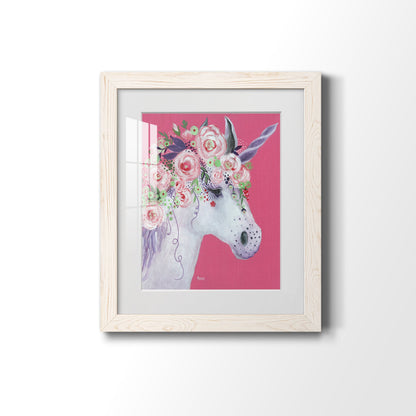 Unicorn II - Premium Framed Print - Distressed Barnwood Frame - Ready to Hang