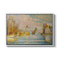 The Lighthouse at Groix, 1925 - Floater Framed Canvas Print