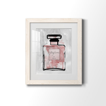 Blush Wash Perfume - Premium Framed Print - Distressed Barnwood Frame - Ready to Hang