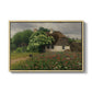 Farmhouse with Meadow Flowers, 1909 - Floater Framed Canvas Print