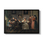 The Waagepetersen Family, 1836 - Floater Framed Canvas Print