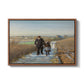 The Old Man and the Child, 1888 - Floater Framed Canvas Print