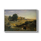 Hagar in the Wilderness, 1835 - Floater Framed Canvas Print