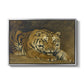 Study of a Tiger for Circe, 1885 - Floater Framed Canvas Print
