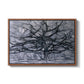 The Gray Tree, 1911 - Floater Framed Canvas Print