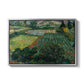 Field with Poppies, Saint-Rémy, 1889 - Floater Framed Canvas Print