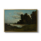The River Loire at Nevers, 1901 - Floater Framed Canvas Print