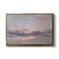 A Cloud Study, Sunset, c. 1821-1822 - Floater Framed Canvas Print