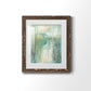 Morning Egret I - Barnwood Framed Art Print