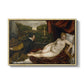 Venus with an Organist and a Dog, c. 1550 - Floater Framed Canvas Print