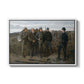 Prisoners from the Front, 1866 - Floater Framed Canvas Print