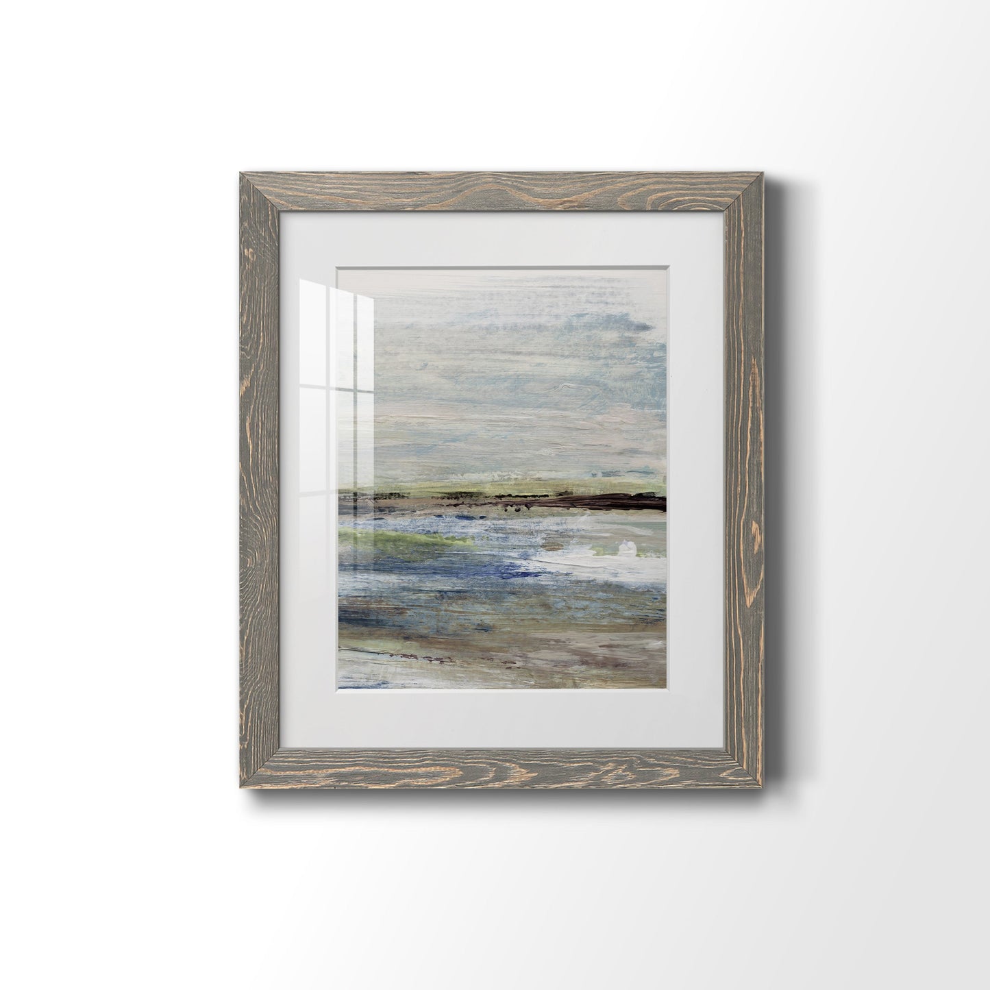 Wetlands II - Premium Framed Print - Distressed Barnwood Frame - Ready to Hang