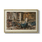 Cabinet de Flaubert à Croisset, 1874 - Floater Framed Canvas Print