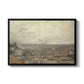 View from Montmartre, 1886 - Floater Framed Canvas Print