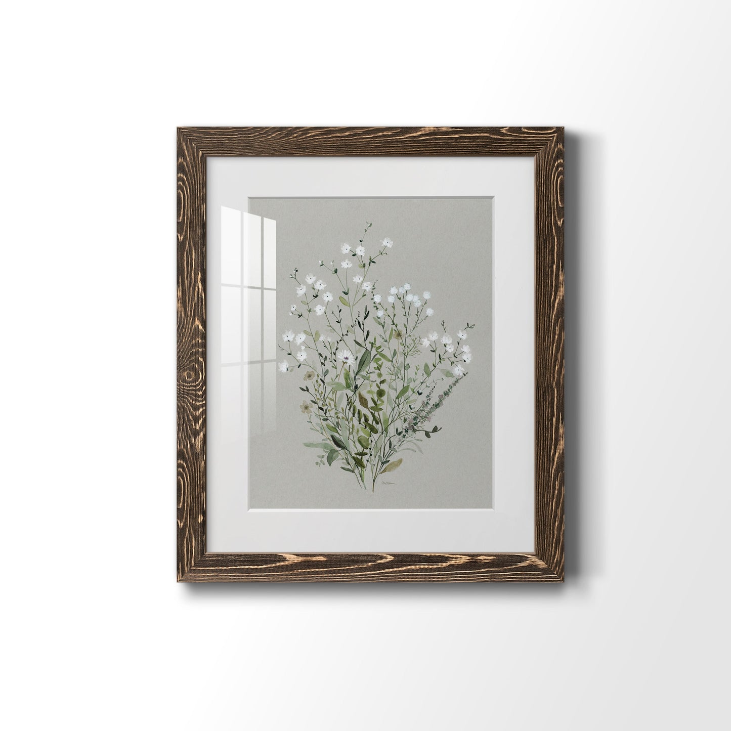 Bouquet of Grace II - Premium Framed Print - Distressed Barnwood Frame - Ready to Hang