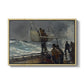 The Signal of Distress, c. 1896 - Floater Framed Canvas Print