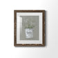 Bouquet of Grace Bucket Gather - Barnwood Framed Art Print