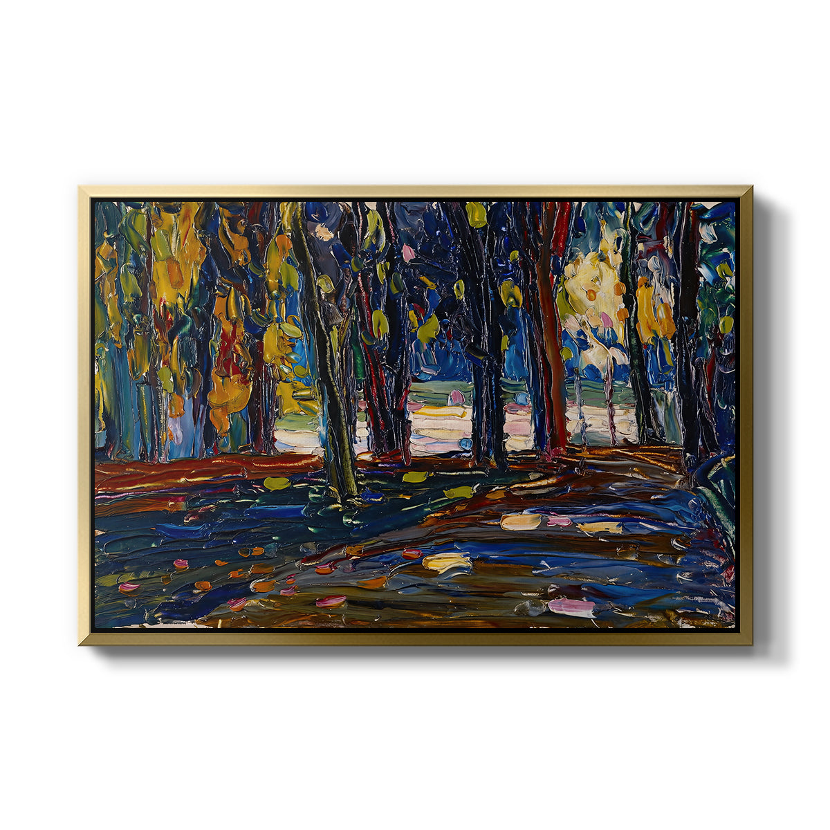 Autumn Study, 1908 - Floater Framed Canvas Print