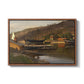 Landingsbrygge Husvik, Drøbak, 1875 - Floater Framed Canvas Print