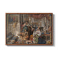 Roman Pilgrims, 1854 - Floater Framed Canvas Print