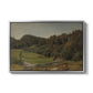 Landscape at Ljan, 1858 - Floater Framed Canvas Print