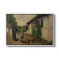 Visit to Grandmother, 1914 - Floater Framed Canvas Print