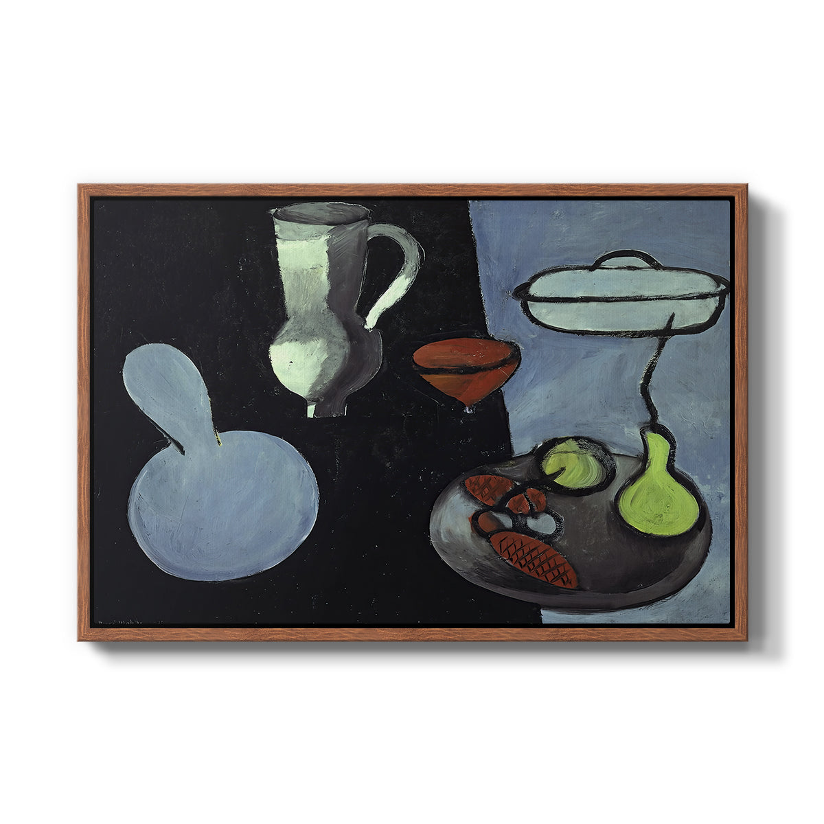 The Gourds (Les coloquintes), 1916 - Floater Framed Canvas Print