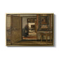 Interior of the Terninck Institution in Antwerp, 1884 - Floater Framed Canvas Print