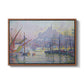 The Port of Marseille, 1905 - Floater Framed Canvas Print