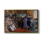 The Finding of the Saviour in the Temple, 1854-1860 - Floater Framed Canvas Print