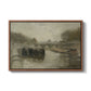 The Bridge (Le pont), 1895 - Floater Framed Canvas Print
