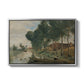 Landscape at Arleux-du-Nord, c. 1871-1874 - Floater Framed Canvas Print