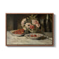 Strawberries and Champagne, c. 1881-1885 - Floater Framed Canvas Print