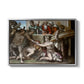 The Sacrifice of Noah (Sistine Chapel), 1509 - Floater Framed Canvas Print