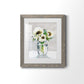 Sunflower II - Premium Framed Print - Distressed Barnwood Frame - Ready to Hang