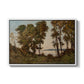 The Banks of the Allier, 1894 - Floater Framed Canvas Print