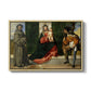 Madonna and Child with Saints Anthony of Padua and Roch, c. 1510 - Floater Framed Canvas Print