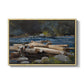 Hudson River, 1892 - Floater Framed Canvas Print