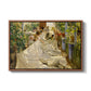 Sewing the Sail, 1896 - Floater Framed Canvas Print