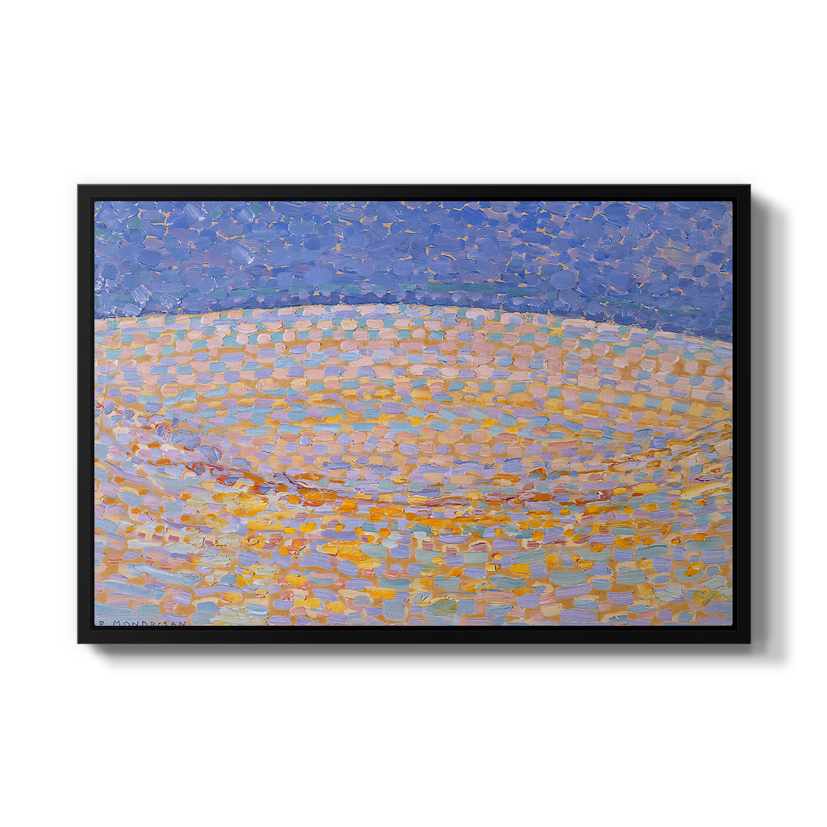 Dune III, 1909 - Floater Framed Canvas Print