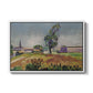 Landscape Around Toulouse, The Bridge of the Young Ladies, 1898 - Floater Framed Canvas Print