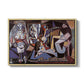 Women of Algiers (Version O), 1955 - Floater Framed Canvas Print
