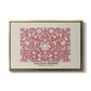 Examples of Chinese Ornament, Pl. XCV (Morris Inspired), 1867 - Floater Framed Canvas Print